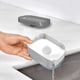 thumbnail image 3 of Kearding Dispensador de jabón con soporte de esponja Organizador de líquidos Contenedor de plástico ABS Lavavajillas Fregadero de cocina Encimera Caja Cocina y Comedor Kearding HA073021-00, 3 of 6