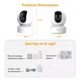 thumbnail image 3 of Cámara Seguridad Wifi Imou Dk2 1080p Detección Alarma Sirena Color Blanco, 3 of 8