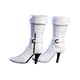 thumbnail image 2 of Zapatos para figuras a escala 1/6, duraderos, zapatos de tacón alto de moda, accesorios para muñecas Blanco, 2 of 9