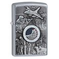 thumbnail image 2 of Zippo Briquet Coupe-Vent Emblème Rue Chrome, 2 of 3