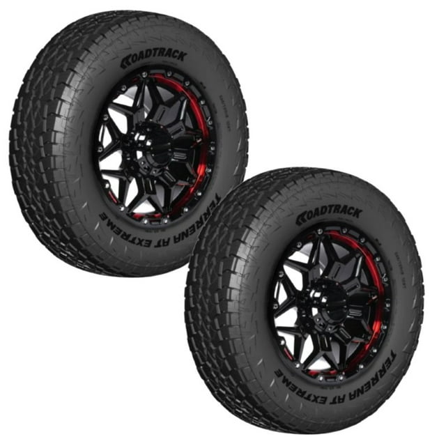 PAQUETE 2 LLANTAS 265/70R16 ROADTRACK TERRENA AT EXTREME + VALVULAS