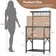 thumbnail image 3 of Soporte para microondas Kitchen Bakers Rack Furologee con almacenamiento, 3 of 8