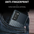 thumbnail image 4 of Samsung Galaxy S20 FE 5G Case, Stylish Slim Fit Shock-Absorption Anti-slip Flexible TPU Rubber Protective Phone Cover for Samsung Galaxy S20 FE 6.5 inch, Deep Blue, 4 of 5