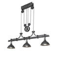 thumbnail image 2 of Meyda 203455 67 in. Melrose Barlett 3 Light Pendant - Iron, 2 of 2