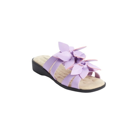 

Comfortview Women s Wide Width The Paula Sandal Sandal