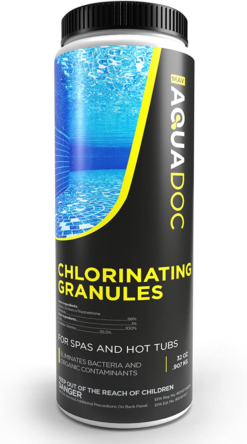 AquaDoc Spa Chlorine Granules for Hot tub Spa Sanitizing Granules