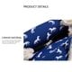 thumbnail image 3 of Bolso de Playa Blanco con Estampado de Caballos, Bolso Tote Grande de Verano, Bolso de Viaje de Lona con Cierre de Cremallera, Bolso de Hombro, 3 of 4