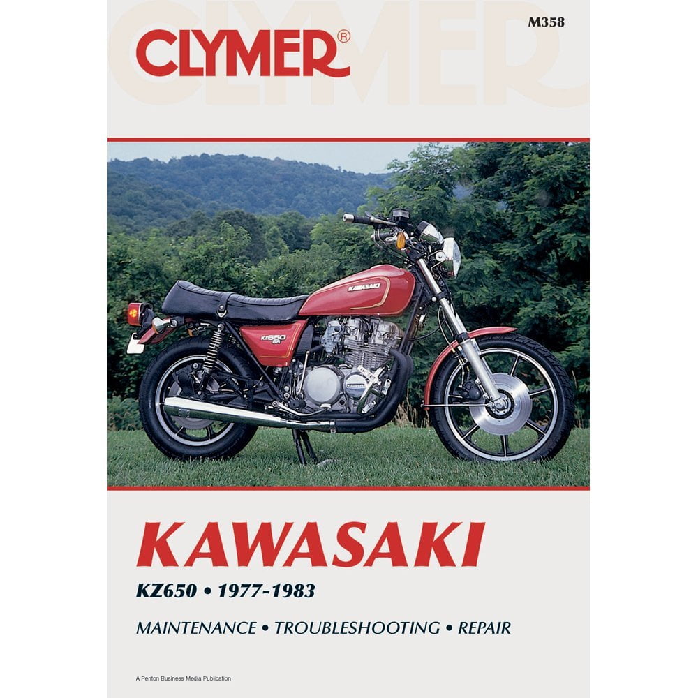 Repair Manual for Kawasaki KZ650 KZ-650 77-83, By Clymer - Walmart.com ...