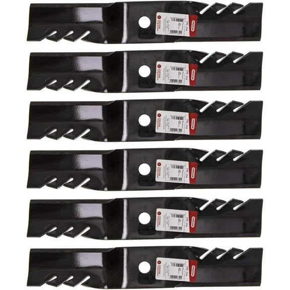 6PK 596-354 G5 Gator Blades Compatible With John Deere M127500, M127673, M14547