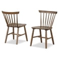 thumbnail image 2 of Furniture of America Winsto Mid-Century Solid Wood Dining Chairs, Walnut (Set of 2), 2 of 6