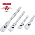 thumbnail image 3 of Craftsman V-SERIES Ratchet Set, Flexible Head, 4 Piece (CMMT86507V) Flex Head, 4 Piece, 3 of 7
