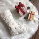thumbnail image 5 of style1 2 pares de medias navideñas doradas de piel sintética, medias navideñas con copos de nieve grandes doradas para adornos para decoraciones para árboles de Navidad, 5 of 5