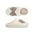 thumbnail image 6 of Fuzzy Bow Slippers For Women Winter Warm Cozy Plush House & Outdoor Slippers Soft Sole Stylish Design, 6 of 8