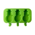 thumbnail image 2 of Ainf Cute Silicone Ice Homemade Popsicle Maker Easy Release Snowman Ice Maker, 2 of 4