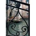 thumbnail image 2 of Young, Bill 17x24 White Modern Wood Framed Museum Art Print Titled - Italy, Venice Stair railing metalwork design, 2 of 4
