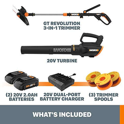 Worx WG930.2 20V Power Share GT Revolution 12