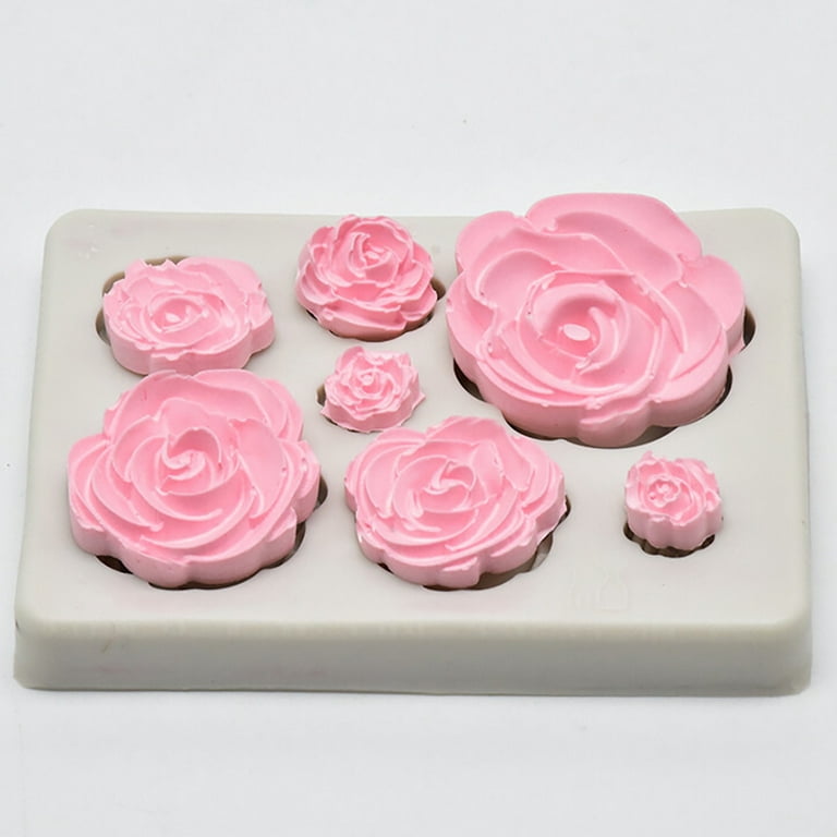 Large Flowers Fondant Silicone Mold Large Flowers Silicone Mold cake  Decorating Tools Silicone Mold for Cake 