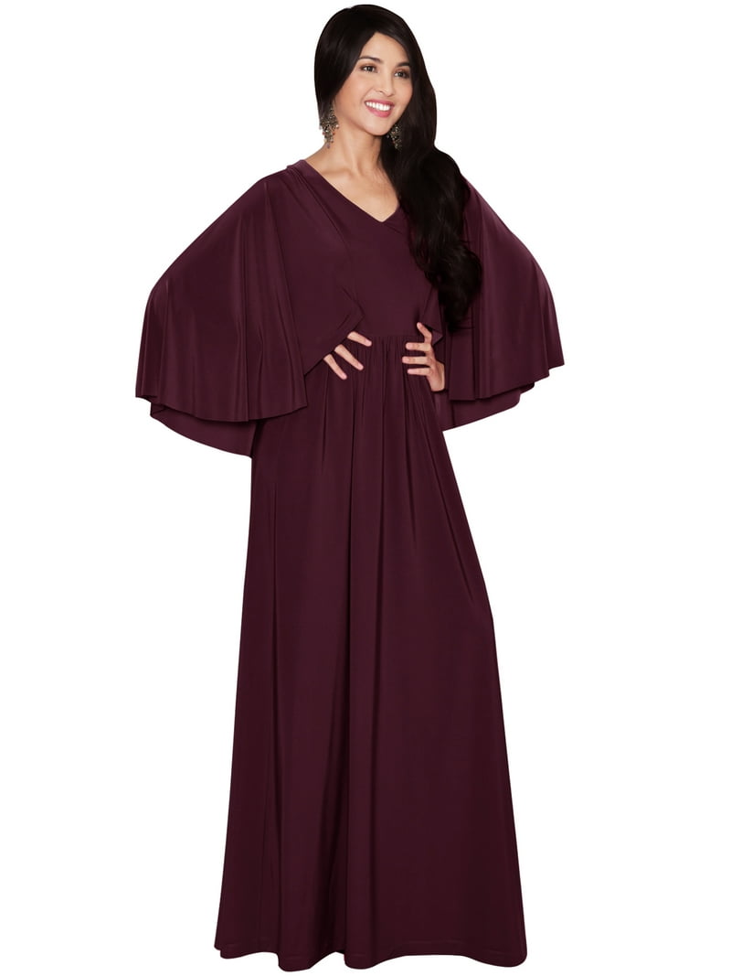 maroon winter dress for women Burgundy Wool Blend Midi Dress