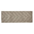 thumbnail image 3 of Better Trends Long Runner Bathroom Rug Extra Soft Non-Slip Bath Mat Water Absorbent 100% Cotton Washable Mat 20" x 60" Beige Hugo Collection, 3 of 6
