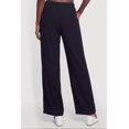 thumbnail image 4 of Women's Textured Knit Button Detail Pull On Pants, 4 of 4