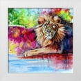 thumbnail image 1 of Kovacs, Anna Brigite 15x15 White Modern Wood Framed Museum Art Print Titled - Lion, 1 of 4