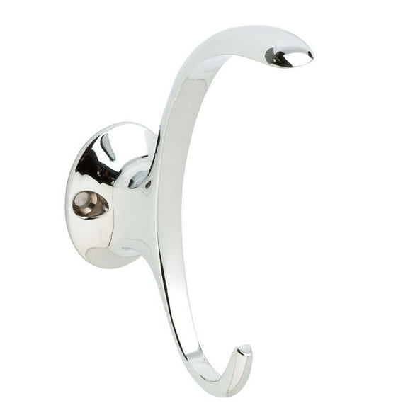 Ives 574A Contemporary 4 3/4" Height Cast Aluminum Coat And Hat Hook - Chrome