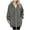 01 Gray, variant on Fewfanhot Sweatshirts for Women Long Sleeve Full Zip Soft Fleece Jackets Winter Hooded Outwear