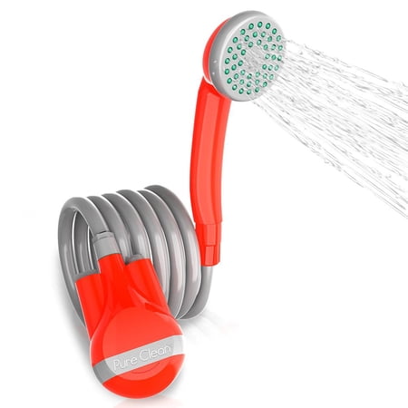 Pyle Pcshpt12 - Pure Clean Battery-Powered Handheld Portable Shower Cleaning System - Built-In
