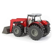 Siku Farmer Massey Ferguson with Front Loader, 1:50 Scale, Red