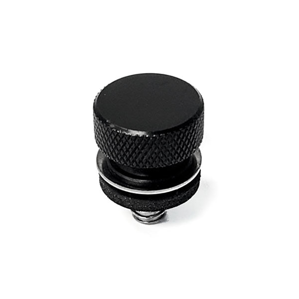 Krator Black Seat Bolt Knurled Cover For Harley Krator Black Seat Bolt Knurled Cover For Harley Davidson Bad Boy Fxstsb
