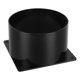 thumbnail image 4 of Conector de brida de pared ABS de 120 mm para conexión de conductos de aire de tuberías de ventilación, 4 of 8