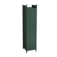 thumbnail image 3 of Living Room Cabinets Modern Four-tier Glass Door Cabinet with Featuring Five-tier Storage, for Entryway Living Room Bathroom Dining Room,Dark Green,Metal Cabinets, 3 of 6