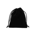 thumbnail image 1 of Ounissouiy Bolsa con cordón de arpillera, embalaje reutilizable, regalo de boda, bolsas de corsé, paquete de joyas, línea organizadora, Almacenamiento y organización del hogar Negro, 1 of 6