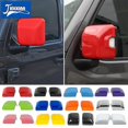 thumbnail image 2 of Accesorios de cubierta de carcasa de decoración de espejo retrovisor de coche para Jeep Wrangler JL Gladiator JT 2018 2019 2020 2021 2022 2023, 2 of 4