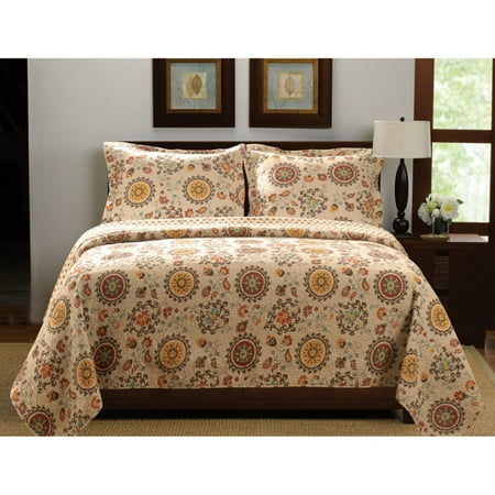 Greenland Home Fashions Andorra Quilt Set