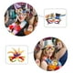 thumbnail image 5 of Toystoory DIY Plume anteojos marco carnaval fiestas temáticas gafas bola rendimiento decoración marco rojo, 5 of 6