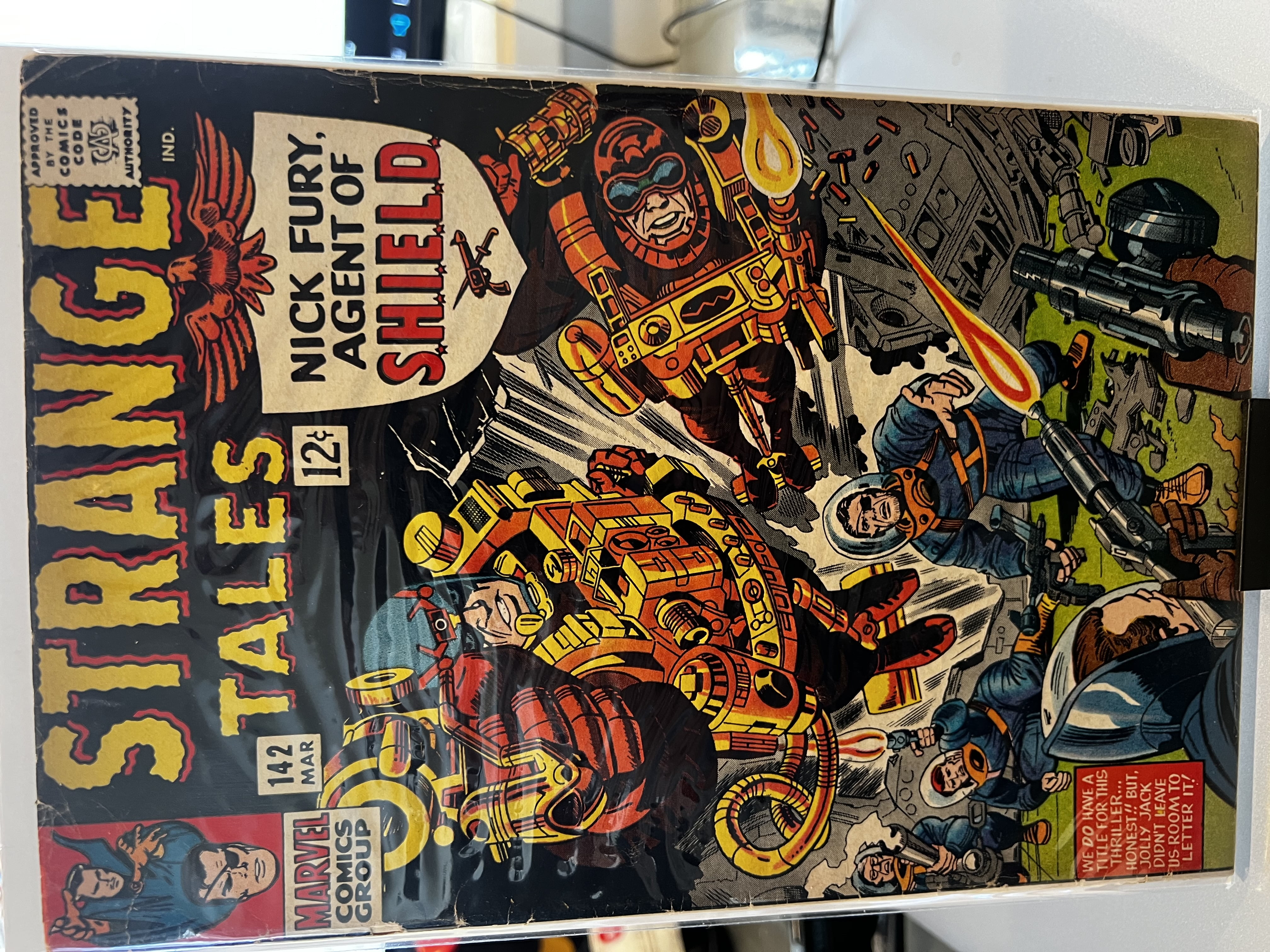 Strange Tales #142 Featuring Doctor Strange Nick Fury GOOD