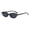 C01 Black frame gray, variant on New minimalist retro small-frame oval sunglasses