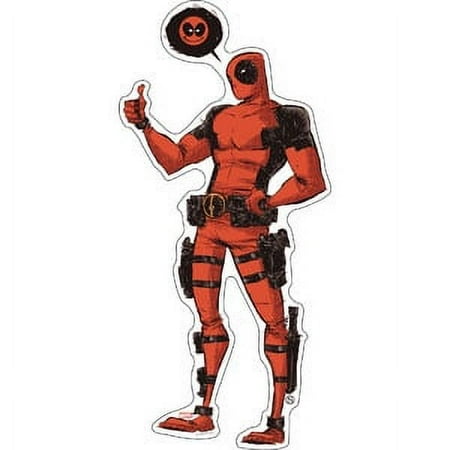 Marvel Studios: Deadpool Sticker Decal for Laptop Wall Scrapbook Car Truck Bike