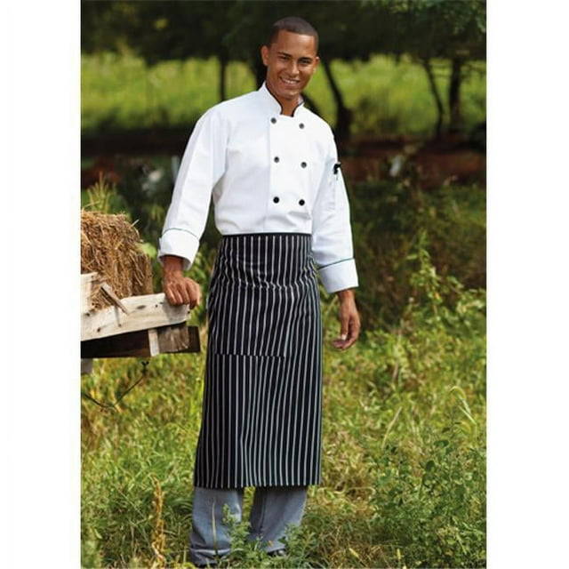 Uncommon Threads 3052-4100 Tablier Bistro une Poche à Rayures Craies