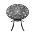 thumbnail image 2 of Round Aluminum Table for Patio | Suitable for Outdoor Gatherings | 100% Aluminum with Weather Resistance | Wear-Resistant Anti-Slip Foot Pads, 2 of 2
