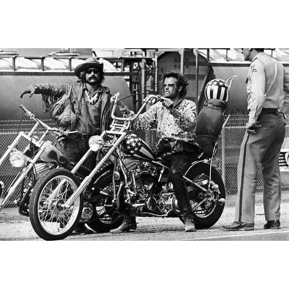 Easy Rider B&W 24x36 Poster