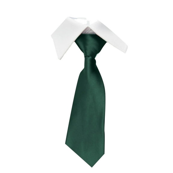 Elvqul Solid Necktie for Men Business Wedding Army Green Party Club Tie