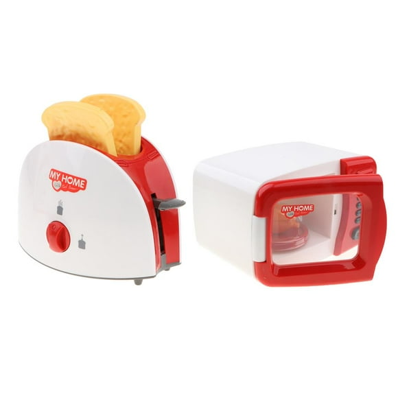 Mini Aparato De Cocina De Cocina De Simulación + Horno De Microondas