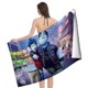 thumbnail image 4 of Onward Toalla de playa de secado rápido con diseño temático, regalo para mujeres y niñas, ideal para cumpleaños, fans, amantes de la música, uso en la playa o al aire libre, 78 × 150 cm, 4 of 6