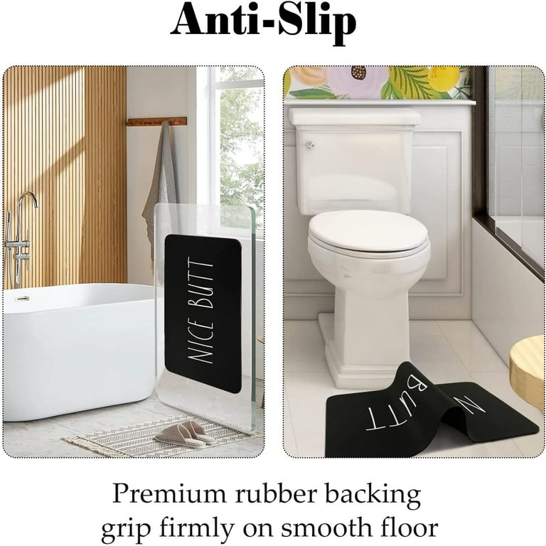 Household Items Diatom Mud Cushion Door Mat Water Absorption Quick Dry Mat  Toilet Door Mat Bathroom Toilet Non-slip Bathroom mat