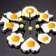 thumbnail image 3 of Wosthever Hogar portátil de acero inoxidable huevo frito molde panqueque anillo molde reutilizable lavable antiadherente cocina moldes redondos Type6 NO6, 3 of 6