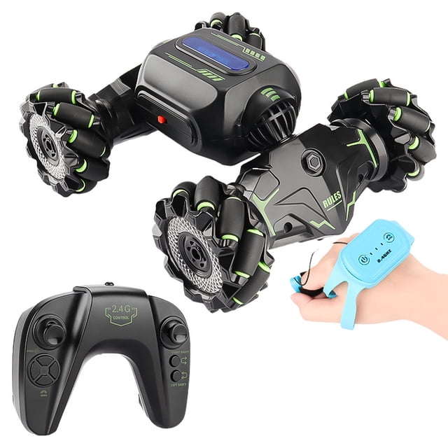 Coche Racing Twist Con Control Remoto Por Gestos Luz blackxi