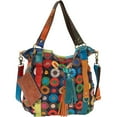thumbnail image 2 of Multi-Colored Lloyd Leather Tote, 2 of 6