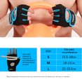 thumbnail image 3 of Guantes De Fitness Guantes de fitness de medio dedo Guantes de ciclismo suaves Accesorios deportivos (M Negro Azul) Sywqhk Para Estrenar, 3 of 8